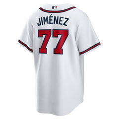 Joe Jiménez Atlanta Braves Nike Home  Replica Player Jersey - White Jerseys