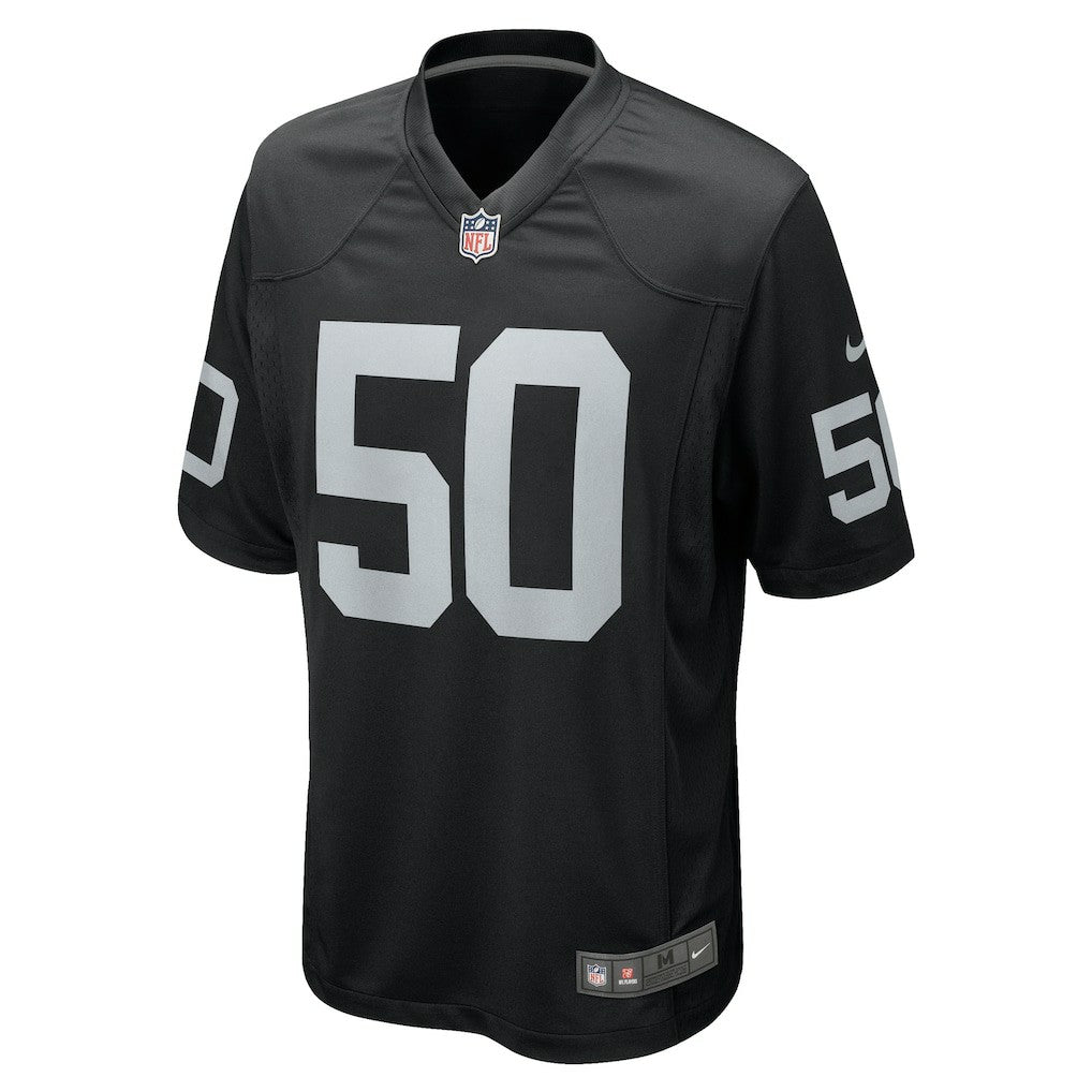 Jacob Bobenmoyer Las Vegas Raiders Game Player Jersey - Black Jerseys