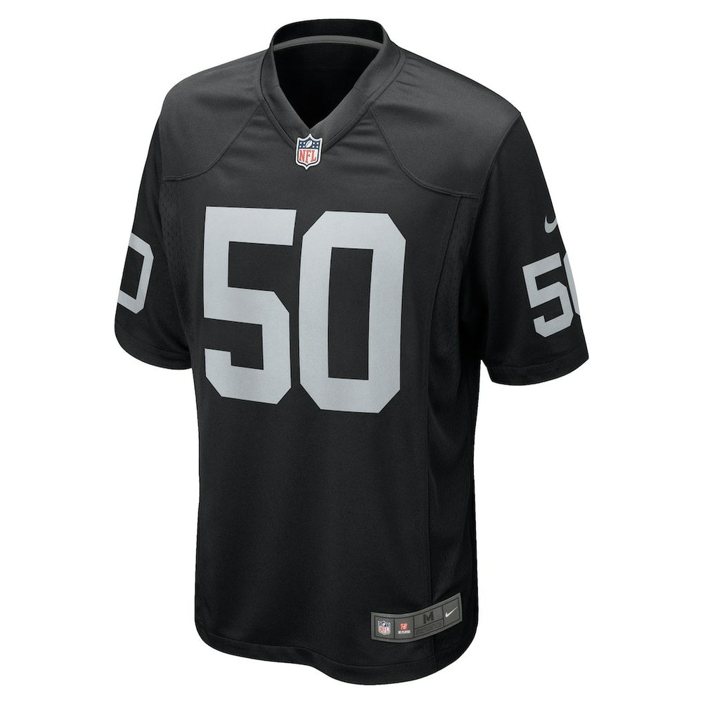 Jacob Bobenmoyer Las Vegas Raiders Game Player Jersey - Black Jerseys