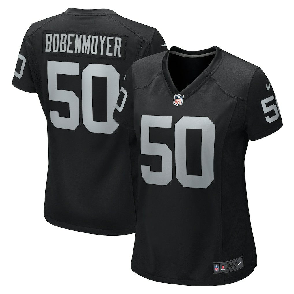 Jacob Bobenmoyer Las Vegas Raiders Women's Game Player Jersey - Black Jerseys