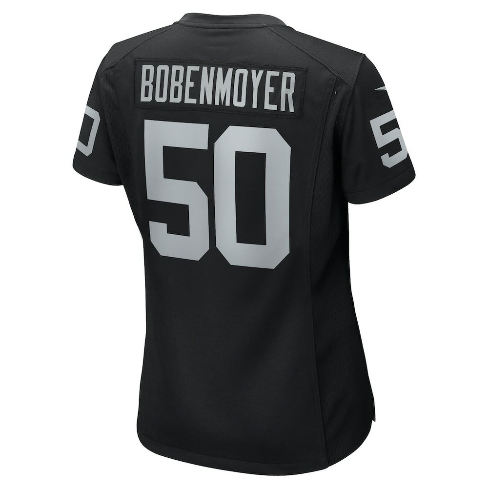 Jacob Bobenmoyer Las Vegas Raiders Women's Game Player Jersey - Black Jerseys