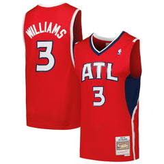 Lou Williams Atlanta Hawks 2013/14 Hardwood Classics Swingman Jersey Red - Mitchell & Ness
