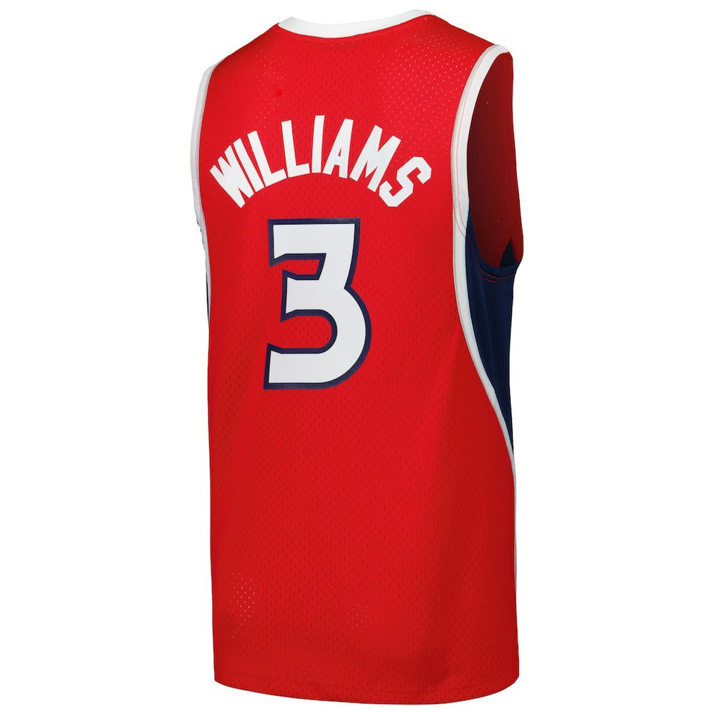 Lou Williams Atlanta Hawks 2013/14 Hardwood Classics Swingman Jersey Red - Mitchell & Ness