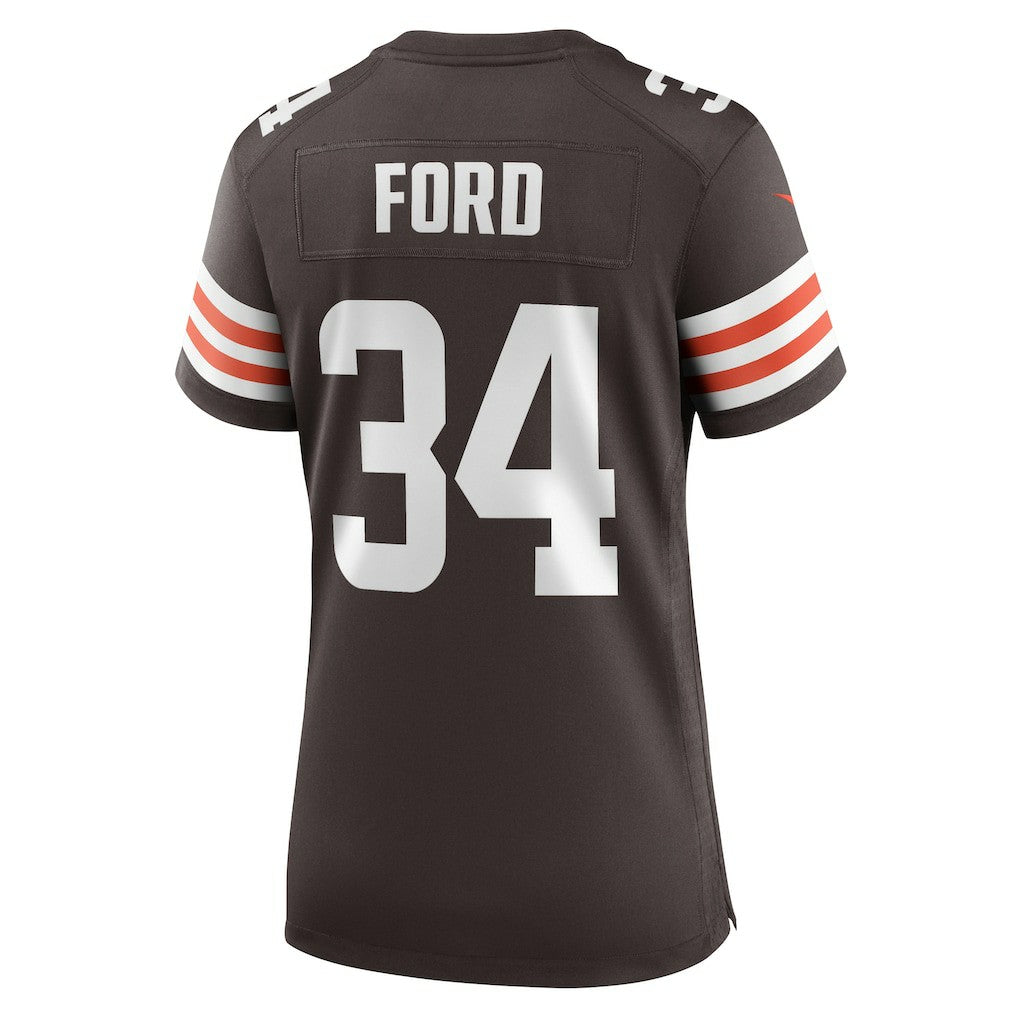 Jerome Ford Cleveland Browns Women's Game Player Jersey - Brown Jerseys