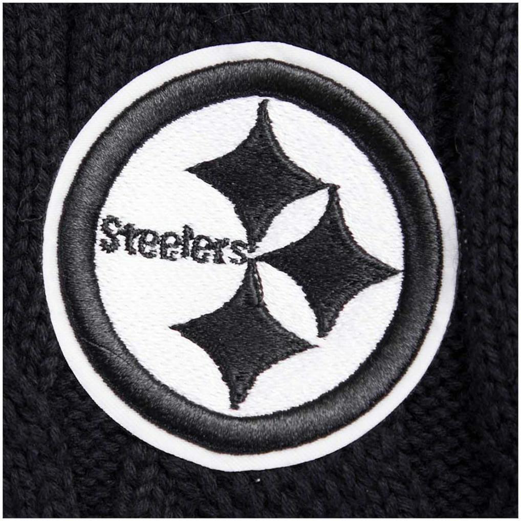 Pittsburgh Steelers Pro Standard Women's Prep V-Neck Pullover Sweater - Black Pullover