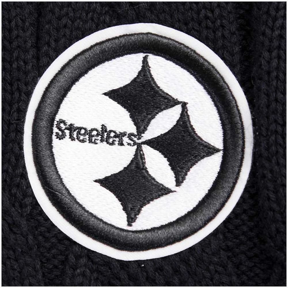 Pittsburgh Steelers Pro Standard Women's Prep V-Neck Pullover Sweater - Black Pullover