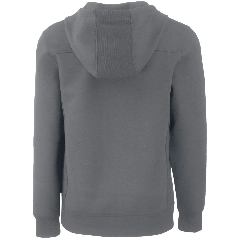 Cleveland Guardians Cutter & Buck Roam Eco Half-Zip Recycled Pullover Hoodie - Gray Hoodies