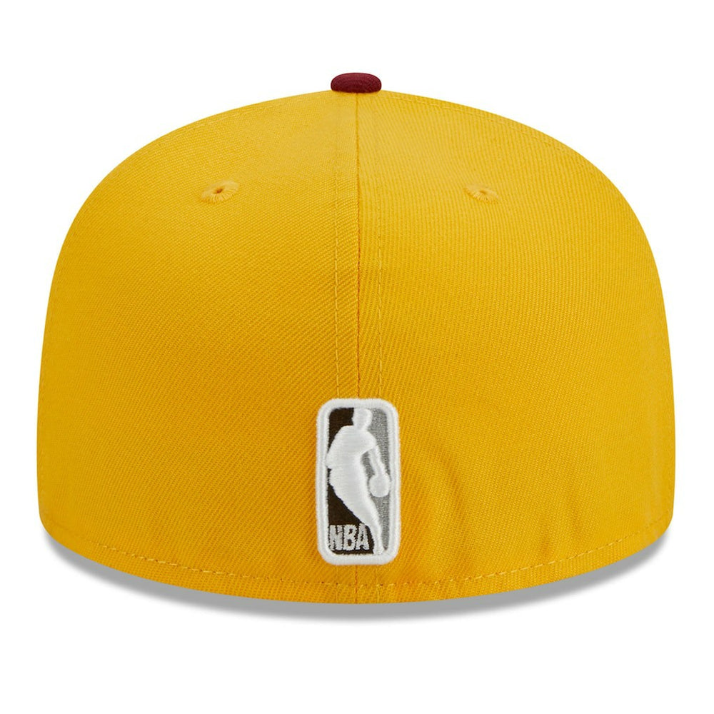 Philadelphia 76ers Fall Leaves 2-Tone 59FIFTY Fitted Hat Yellow/Red - New Era outlet