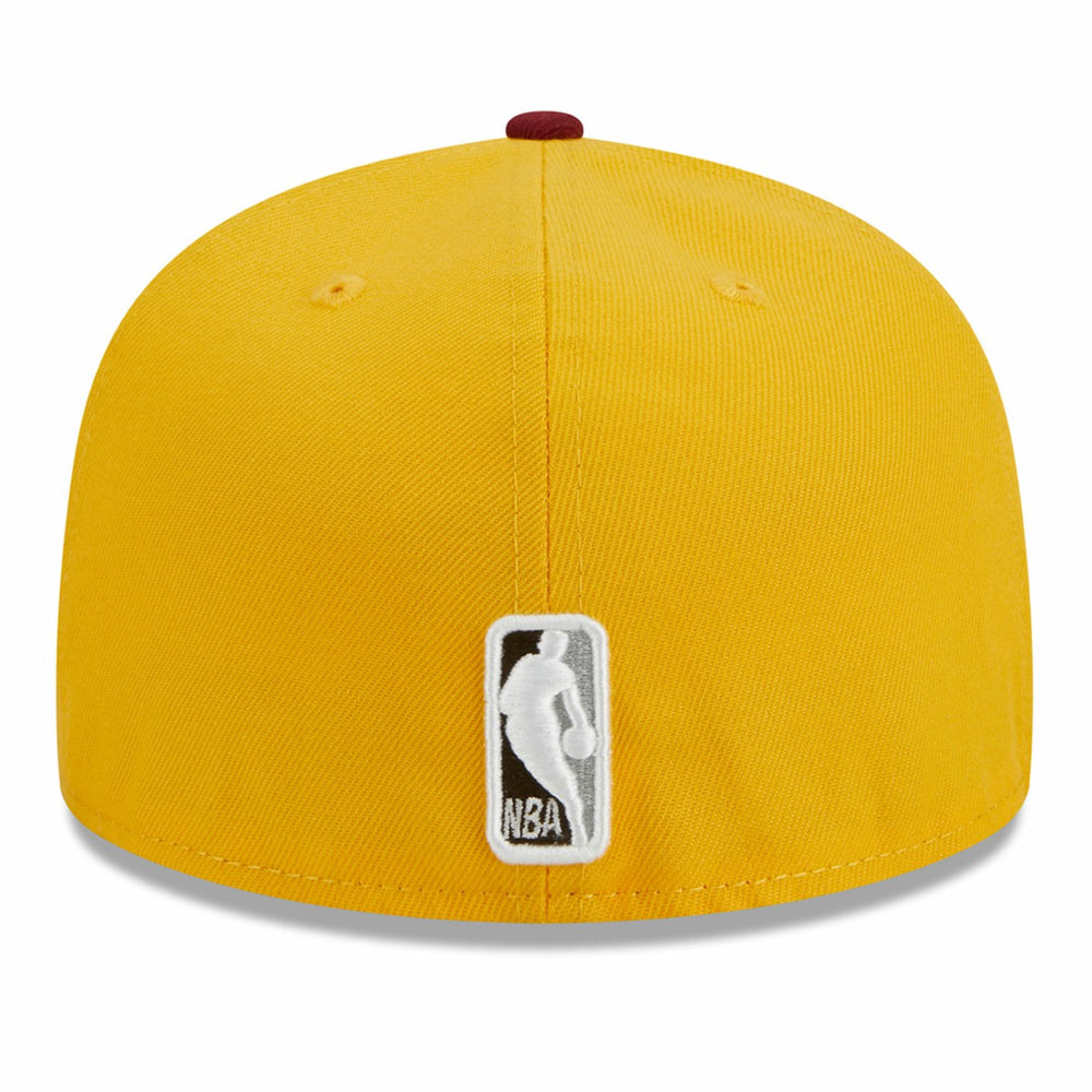 Phoenix Suns Fall Leaves 2-Tone 59FIFTY Fitted Hat Yellow/Red - New Era