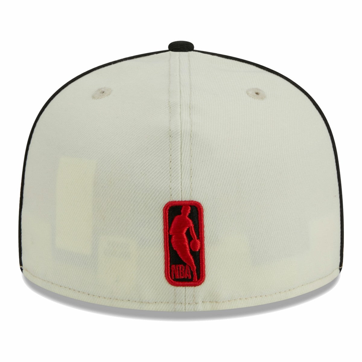 Portland Trail Blazers Piping 2-Tone 59FIFTY Fitted Hat Cream/Black - New Era