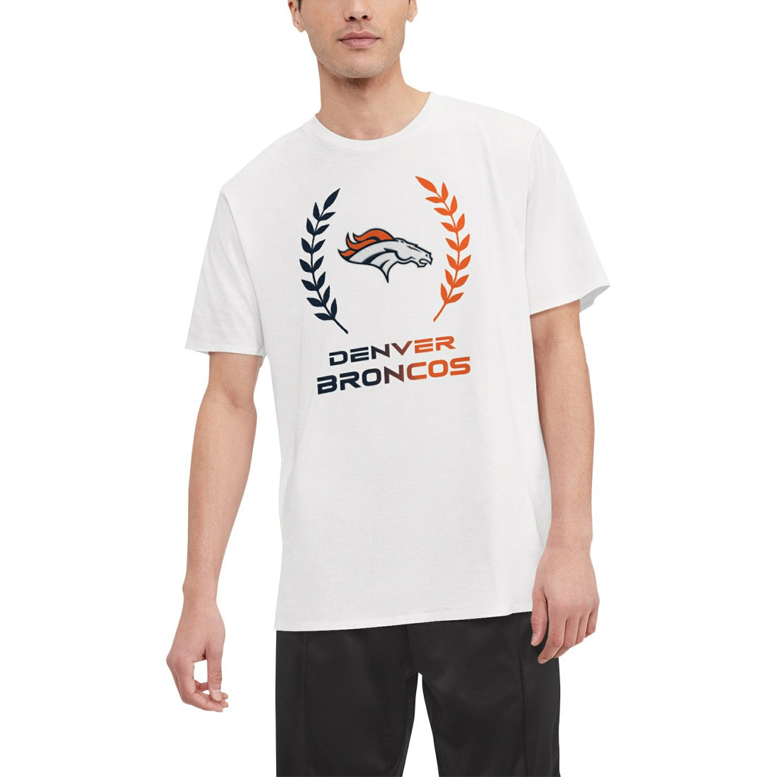 Denver Broncos Tommy Hilfiger Miles T-Shirt - White T-shirts