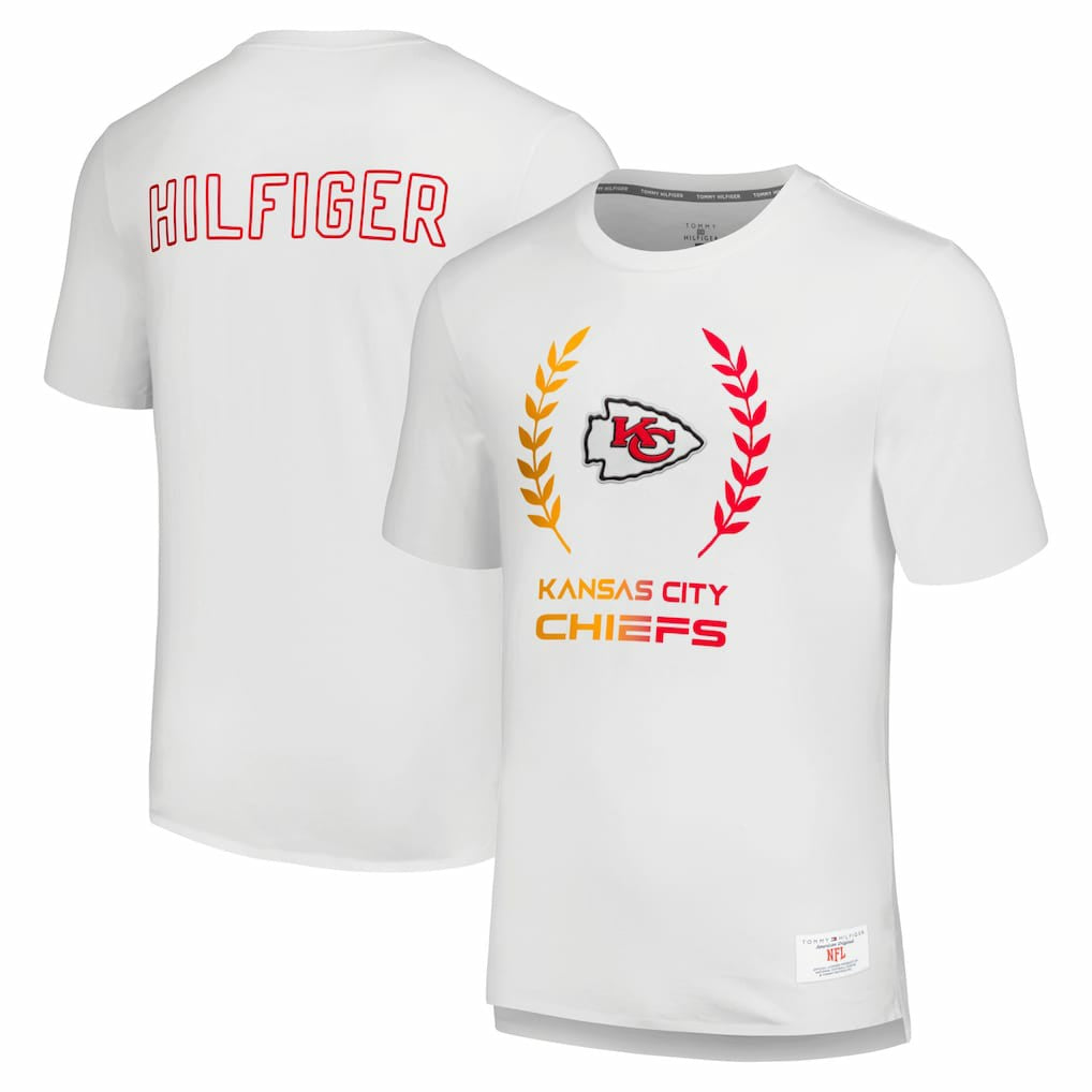 Kansas City Chiefs Tommy Hilfiger Miles T-Shirt - White T-shirts