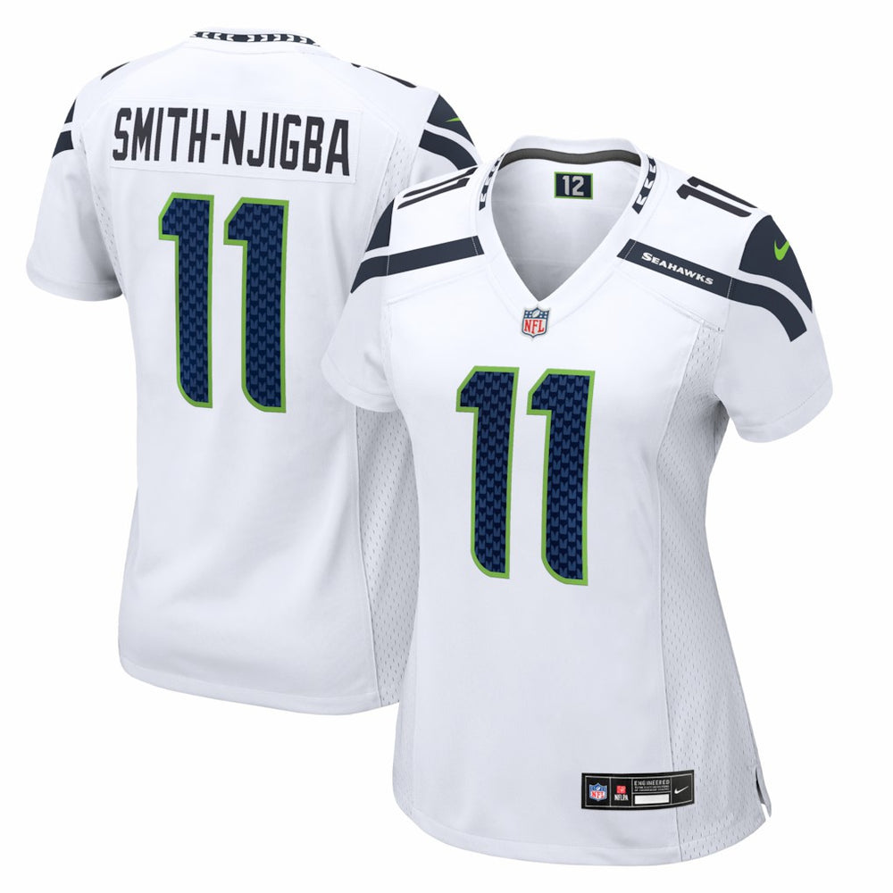 Jaxon Smith-Njigba Seattle Seahawks Women's Game Jersey - White Jerseys