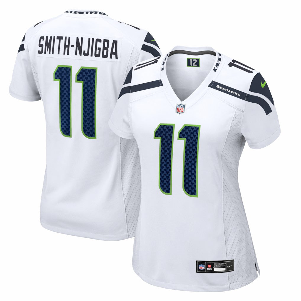 Jaxon Smith-Njigba Seattle Seahawks Women's Game Jersey - White Jerseys