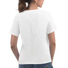Carolina Panthers G-III 4Her by Carl Banks Women's Play The Ball T-Shirt - White T-shirts