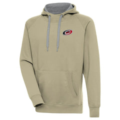 Carolina Hurricanes Antigua Victory Pullover Hoodie - Khaki | US 200069201
