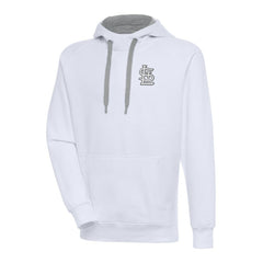 St. Louis Cardinals Antigua Metallic Victory Pullover Hoodie - White Hoodies