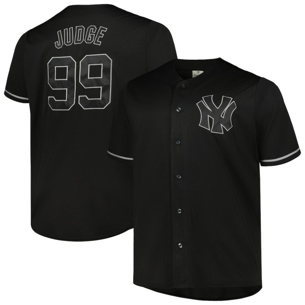 Aaron Judge New York Yankees Big & Tall Pop Fashion Jersey - Black Jerseys
