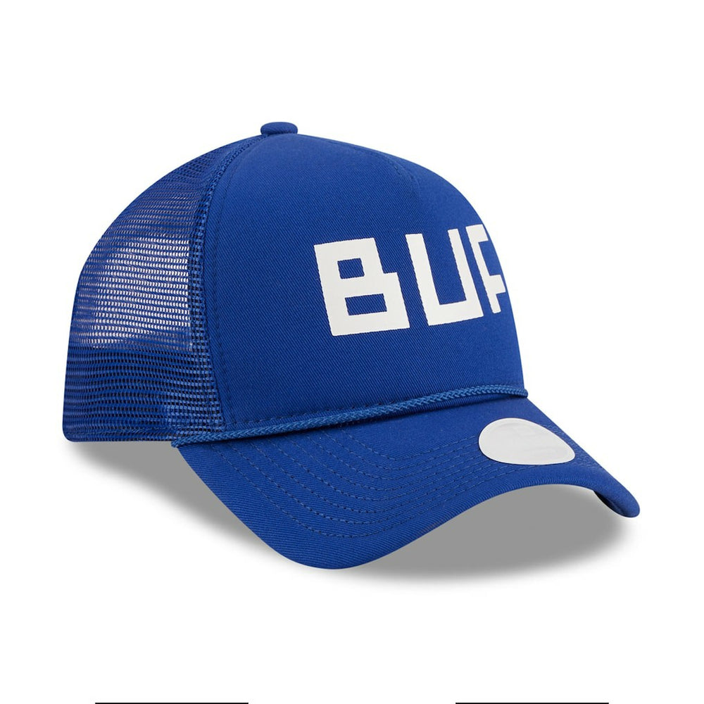 Buffalo Bills New Era Women's McGee Trucker 9FORTY Adjustable Hat - Royal Hats