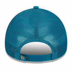 Jacksonville Jaguars New Era Women's McGee Trucker 9FORTY Adjustable Hat - Teal Hats