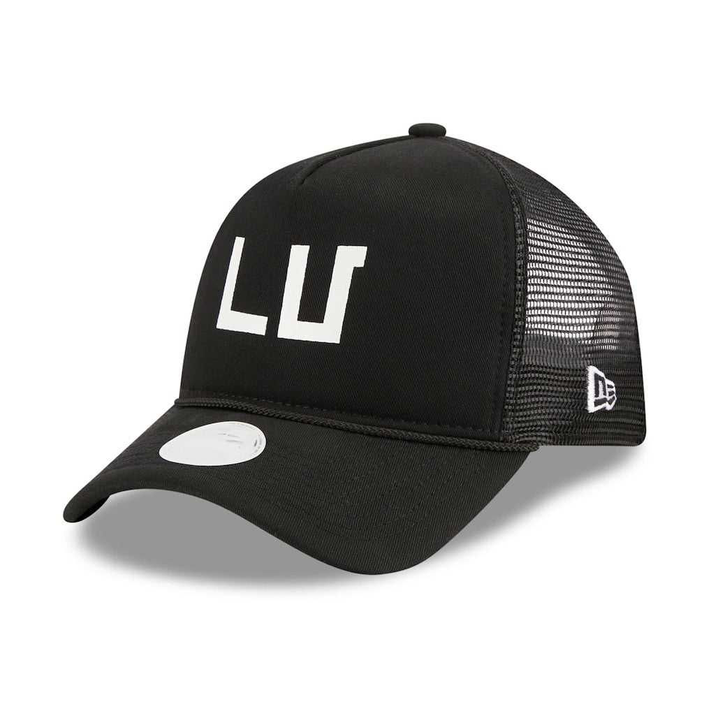 Las Vegas Raiders New Era Women's McGee Trucker 9FORTY Adjustable Hat - Black Hats