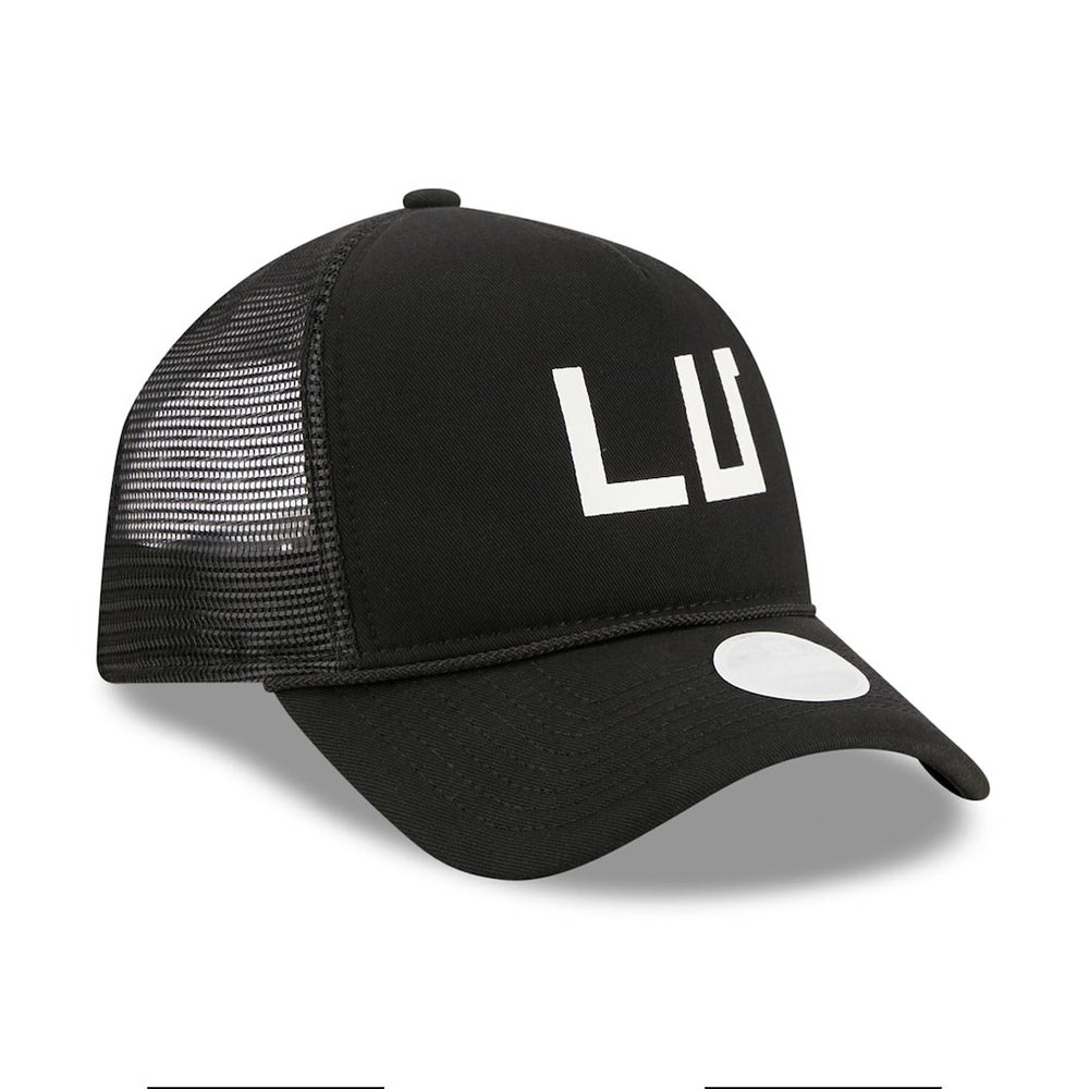 Las Vegas Raiders New Era Women's McGee Trucker 9FORTY Adjustable Hat - Black Hats