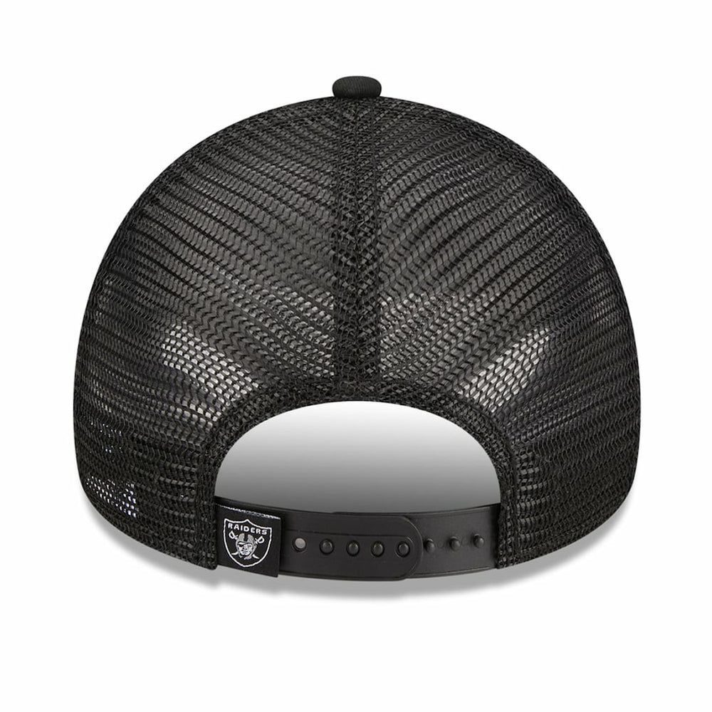 Las Vegas Raiders New Era Women's McGee Trucker 9FORTY Adjustable Hat - Black Hats