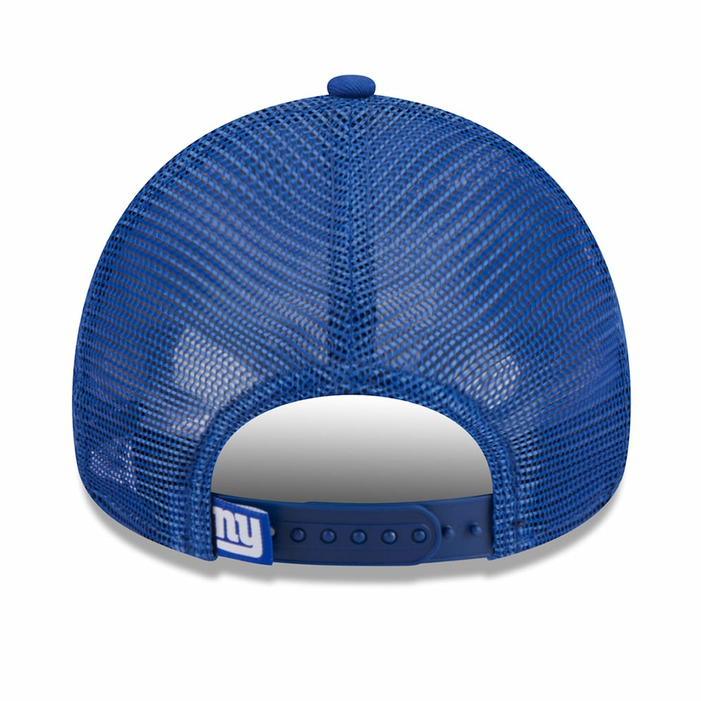 New York Giants New Era Women's McGee Trucker 9FORTY Adjustable Hat - Royal Hats