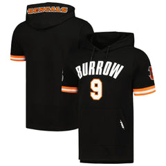 Joe Burrow Cincinnati Bengals Pro Standard Player Name & Number Hoodie T-Shirt - Black Hoodies