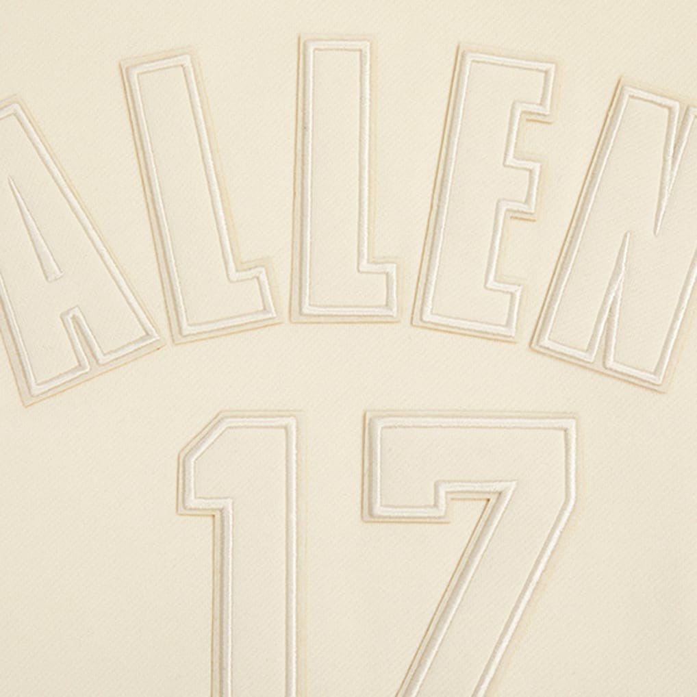 Josh Allen Buffalo Bills Pro Standard Player Name & Number Pullover Hoodie - Cream Hoodies