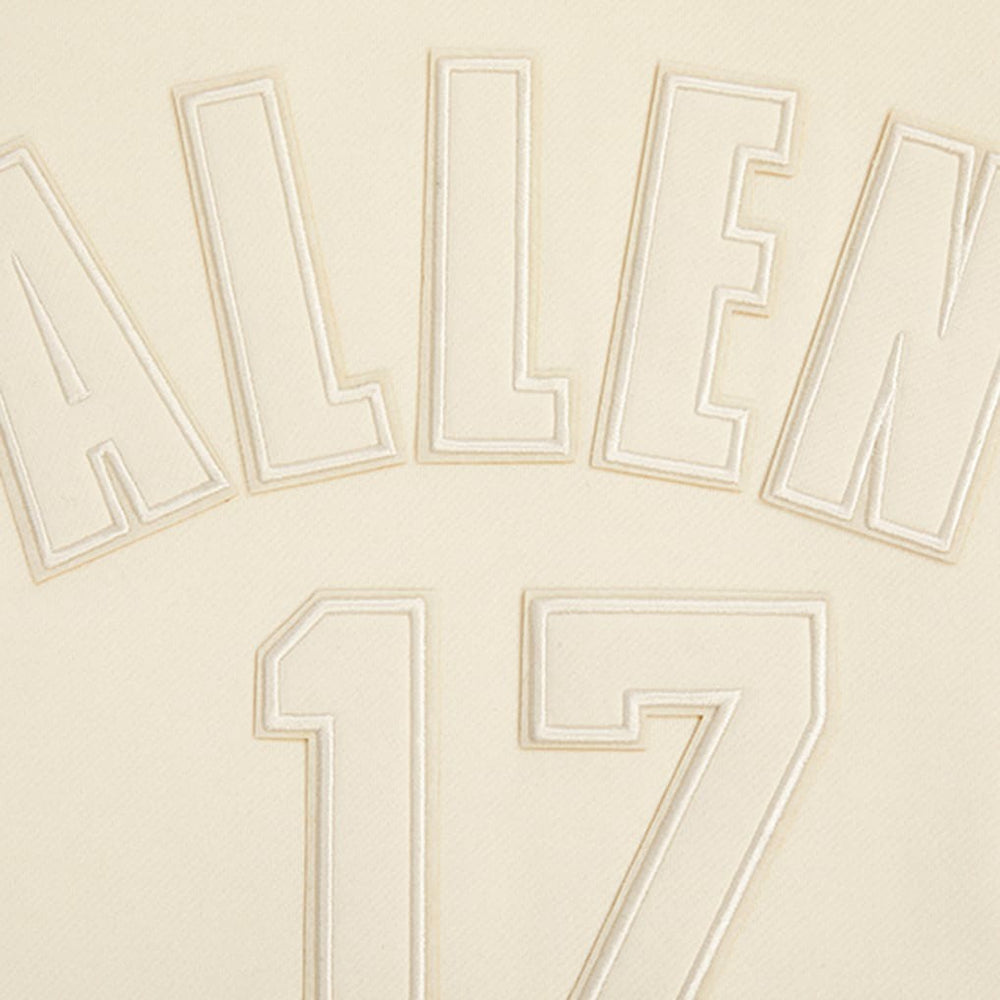 Josh Allen Buffalo Bills Pro Standard Player Name & Number Pullover Hoodie - Cream Hoodies