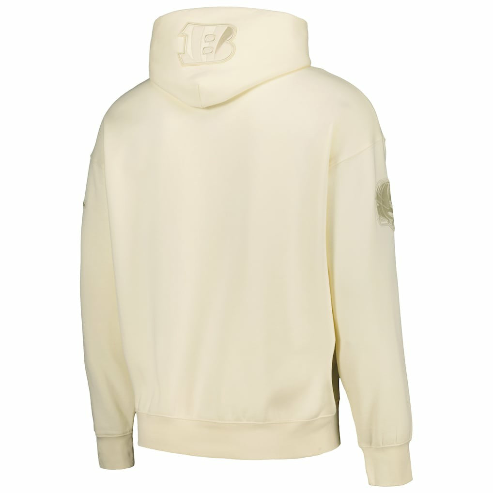 Joe Burrow Cincinnati Bengals Pro Standard Player Name & Number Pullover Hoodie - Cream Hoodies