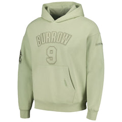 Joe Burrow Cincinnati Bengals Pro Standard Player Name & Number Pullover Hoodie - Light Green Hoodies