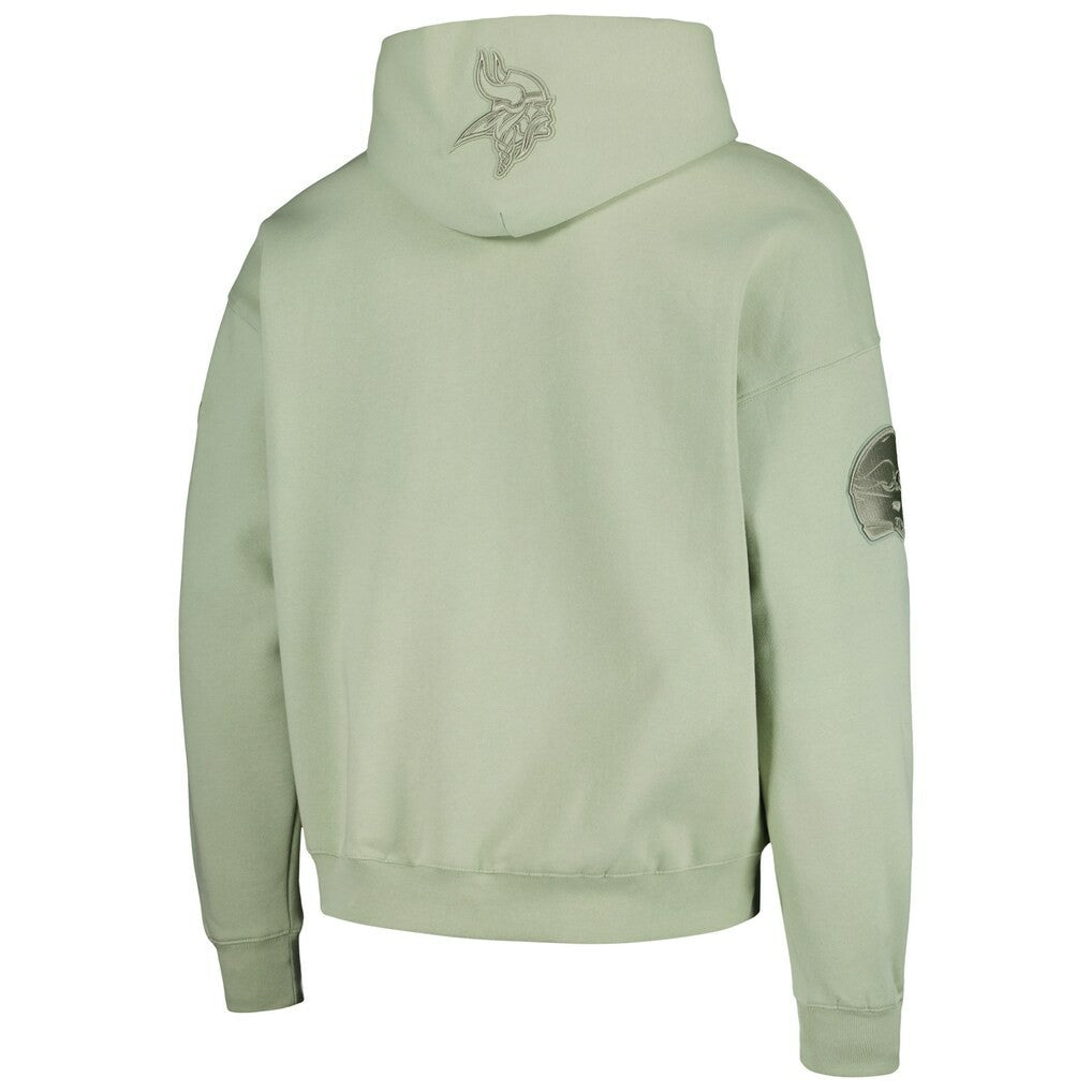 Justin Jefferson Minnesota Vikings Pro Standard Player Name & Number Pullover Hoodie - Light Green Hoodies