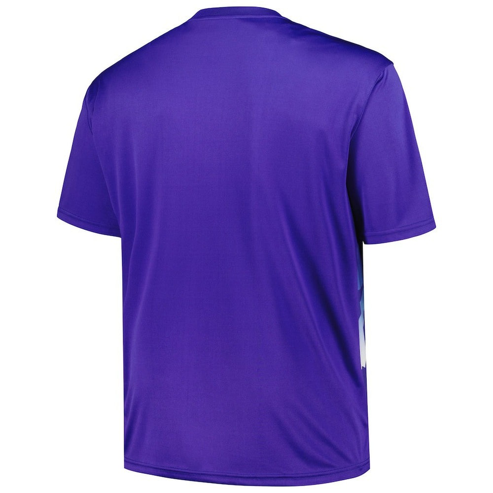 Philadelphia 76ers Big & Tall Sublimated T-Shirt Royal outlet
