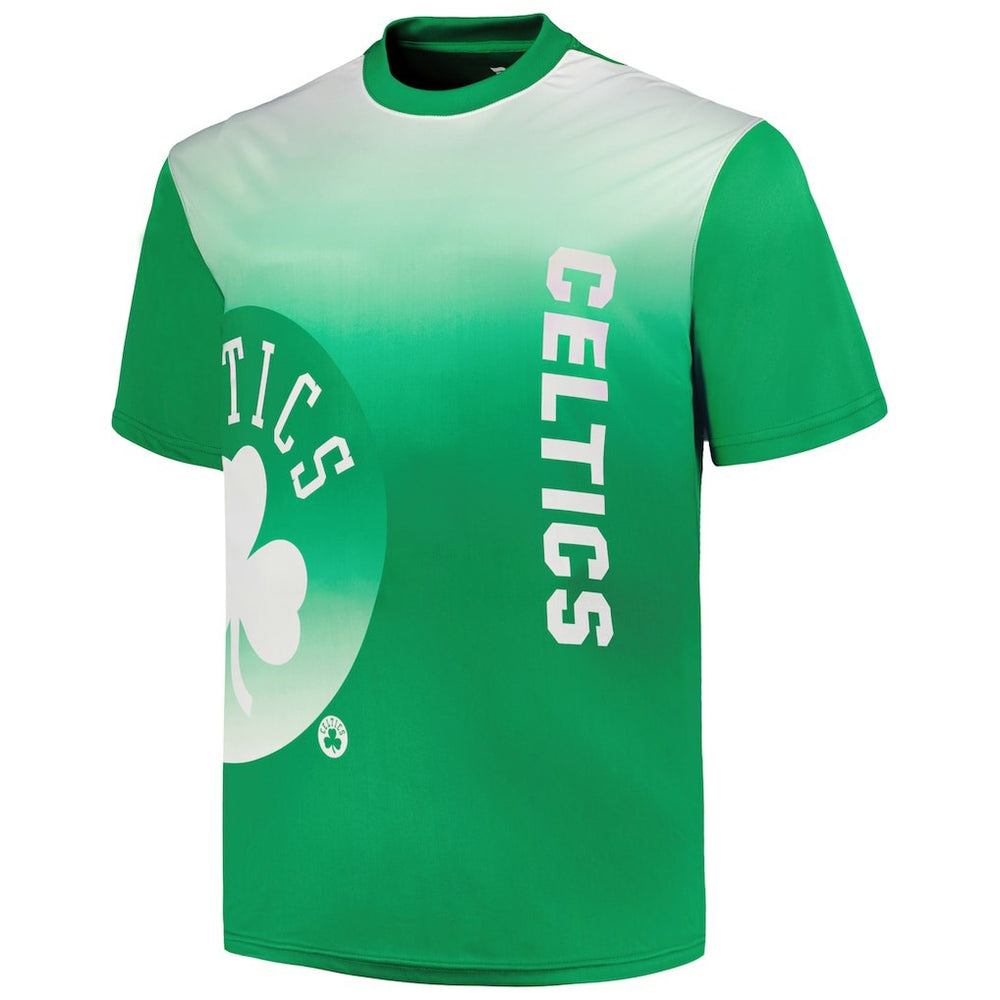 Boston Celtics Big & Tall Sublimated T-Shirt Kelly Green outlet