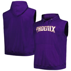 Phoenix Suns Big & Tall Jersey Muscle Pullover Hoodie Purple - Fanatics outlet