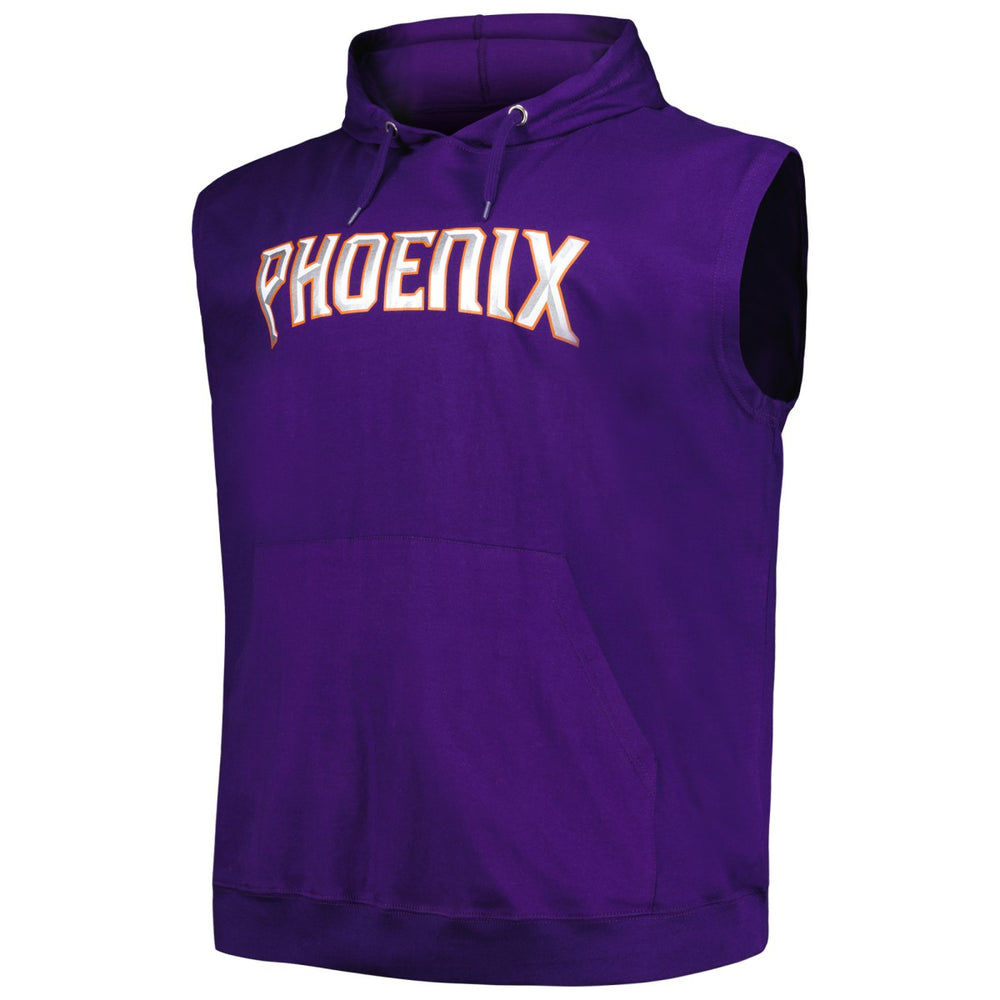 Phoenix Suns Big & Tall Jersey Muscle Pullover Hoodie Purple - Fanatics outlet