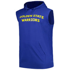 Golden State Warriors Big & Tall Jersey Muscle Pullover Hoodie Royal - Fanatics