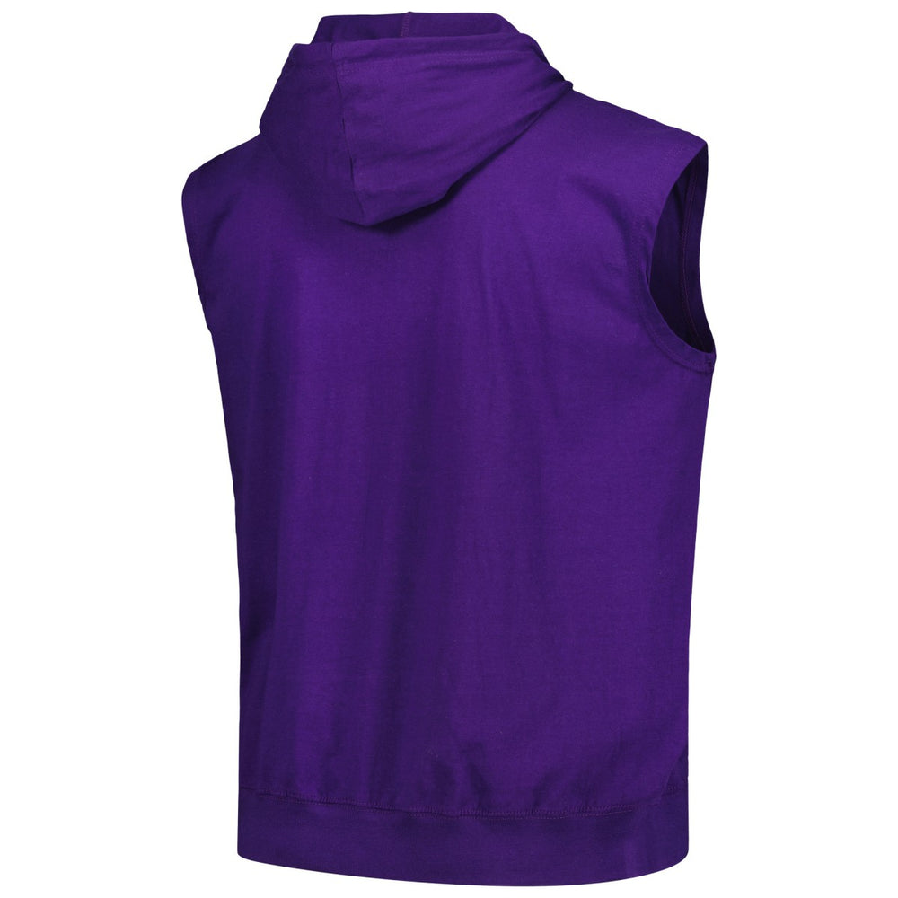 Phoenix Suns Jersey Muscle Pullover Hoodie Purple - Fanatics
