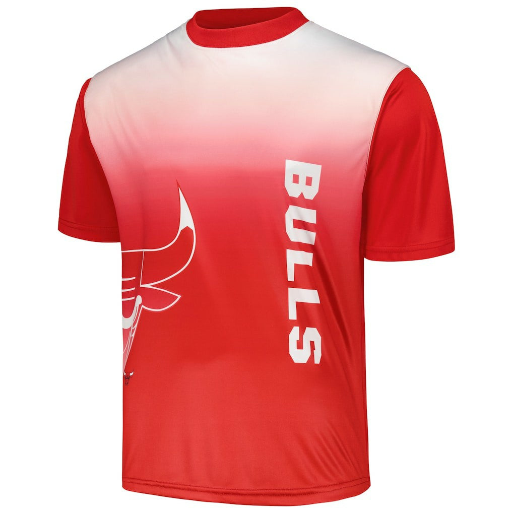 Chicago Bulls Sublimated T-Shirt Red