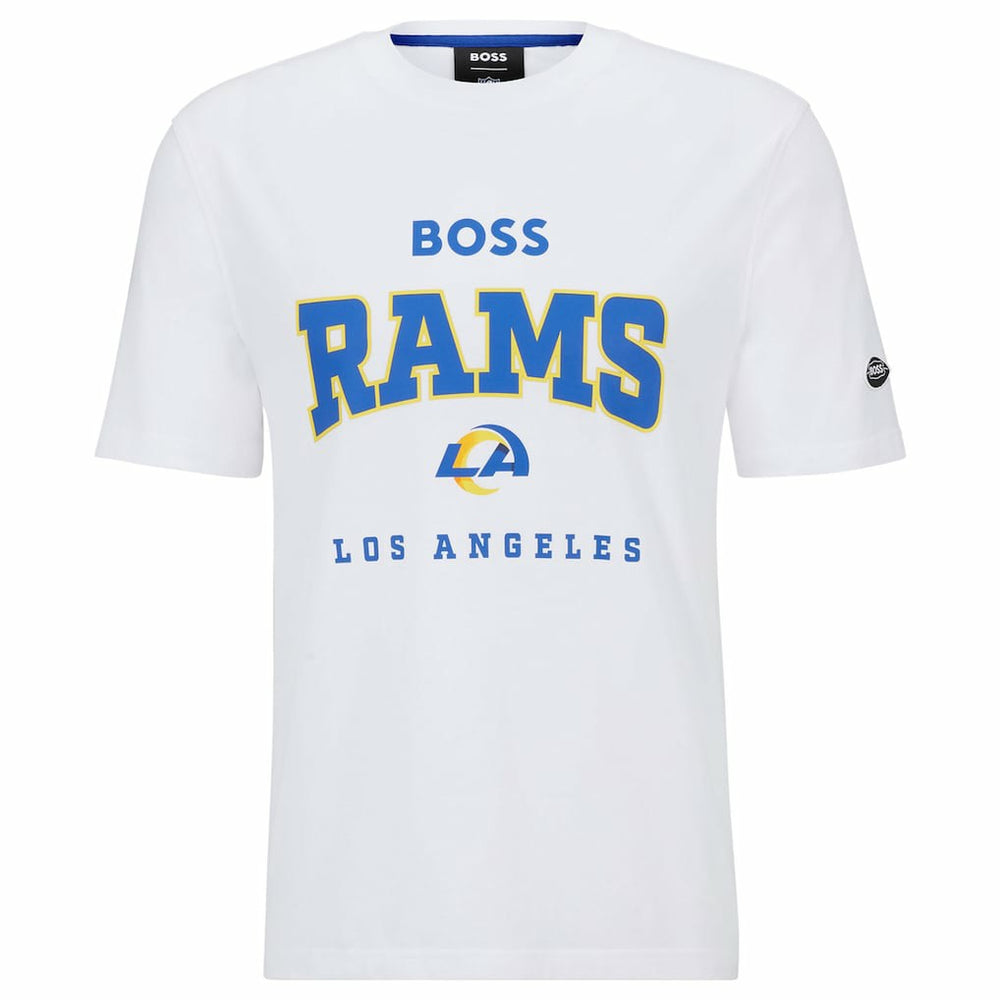 Los Angeles Rams BOSS X NFL Huddle T-Shirt - White T-shirts