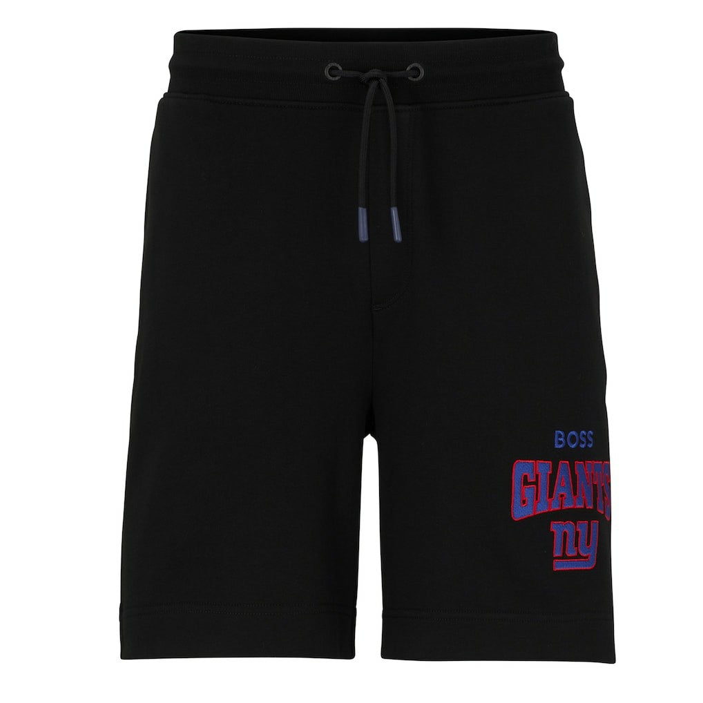New York Giants BOSS X NFL Snap Shorts - Black/Royal Shorts