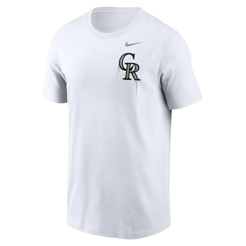Colorado Rockies Nike Mile High Hometown T-Shirt - White T-shirts