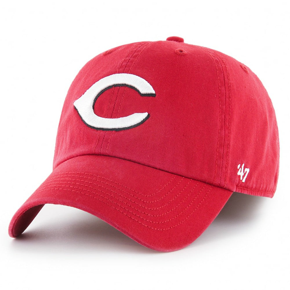 Cincinnati Reds '47 Franchise Logo Fitted Hat - Red Hats