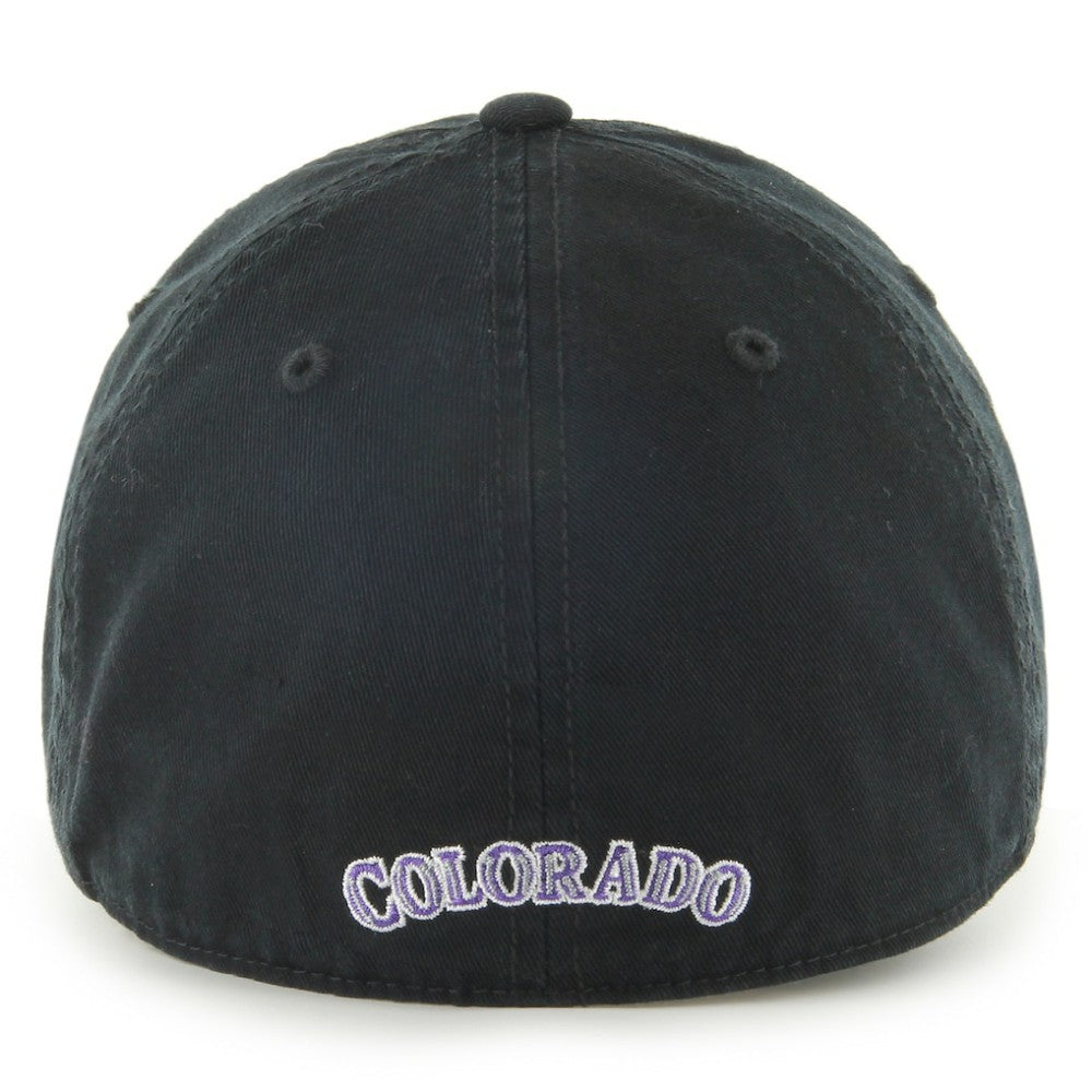 Colorado Rockies '47 Franchise Logo Fitted Hat - Black Hats