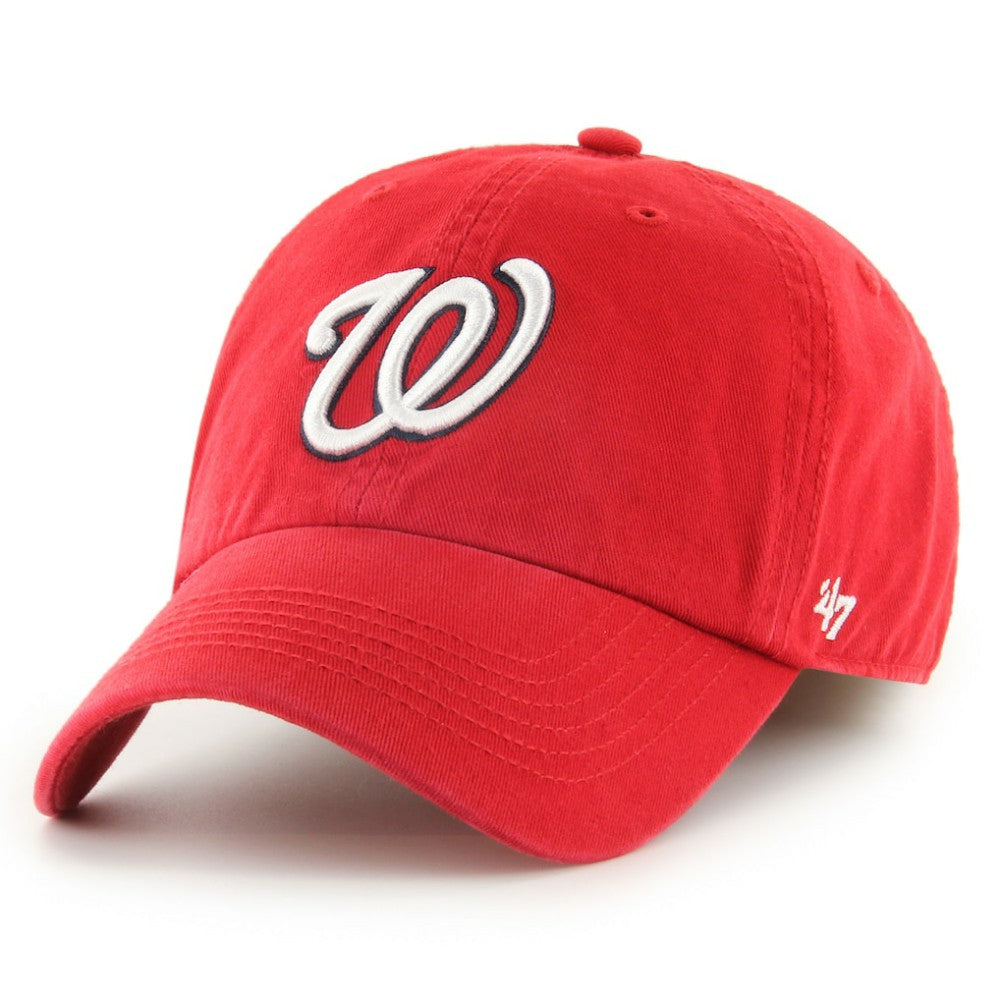 Washington Nationals '47 Franchise Logo Fitted Hat - Red Hats