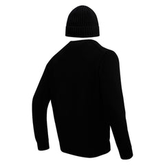 Pittsburgh Steelers Pro Standard Crewneck Pullover Sweater & Cuffed Knit Hat Box Gift Set - Black Hats