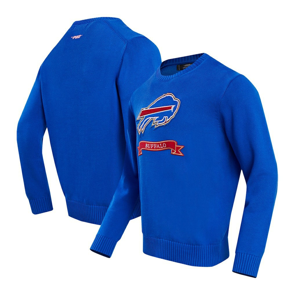 Buffalo Bills Pro Standard Prep Knit Sweater - Royal