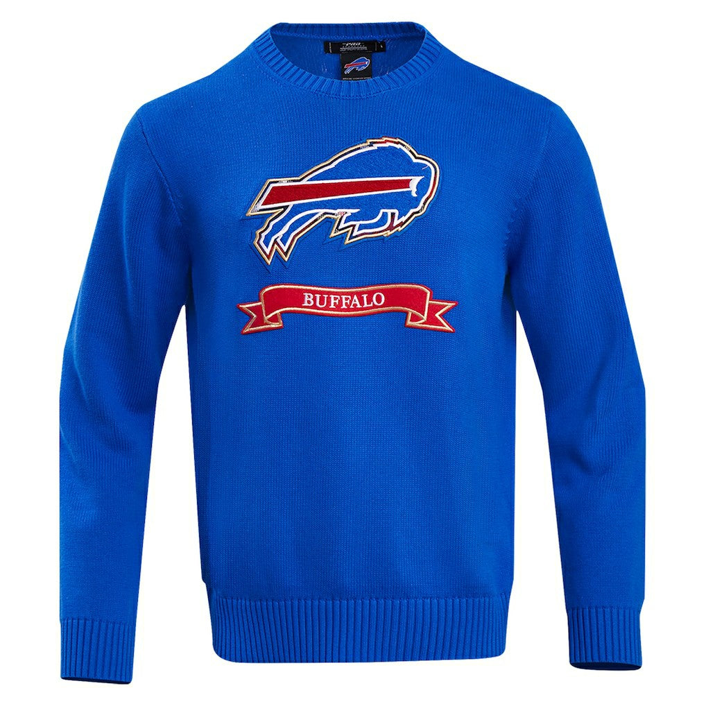 Buffalo Bills Pro Standard Prep Knit Sweater - Royal